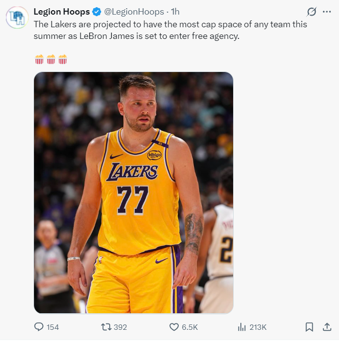 湖人今夏将猛追字母！有顶薪空间可签换里夫斯：为詹皇离队做准备